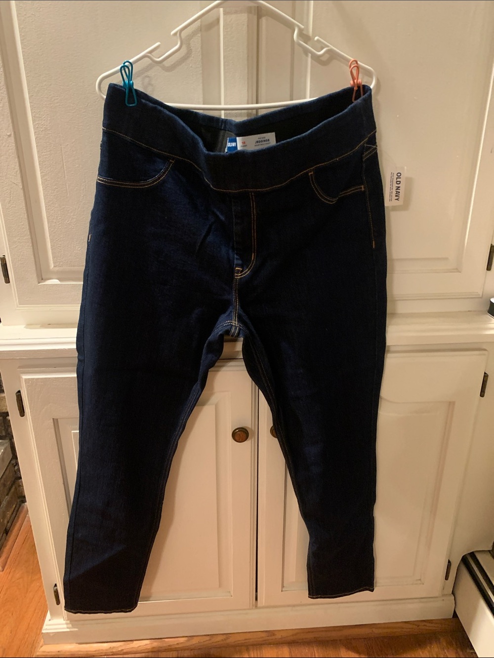 Old Navy Dark Indigo Stretch Jeggings